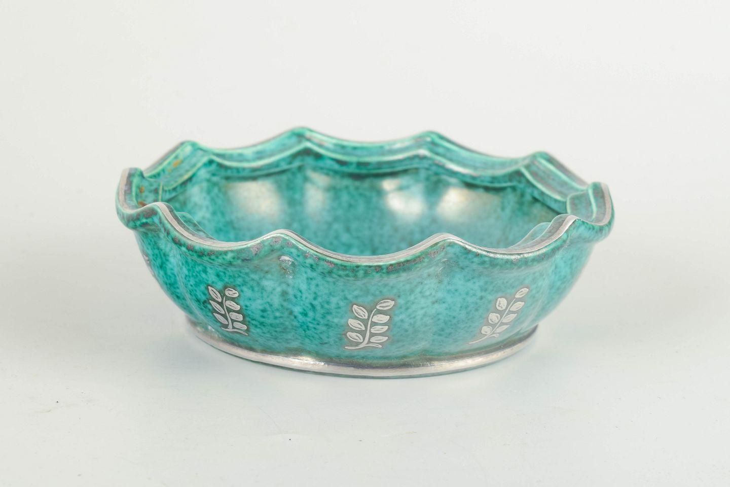Wilhelm Kåge For Gustavsberg. Art Deco Bowl From The Argenta Series, 1940s. photo furniture