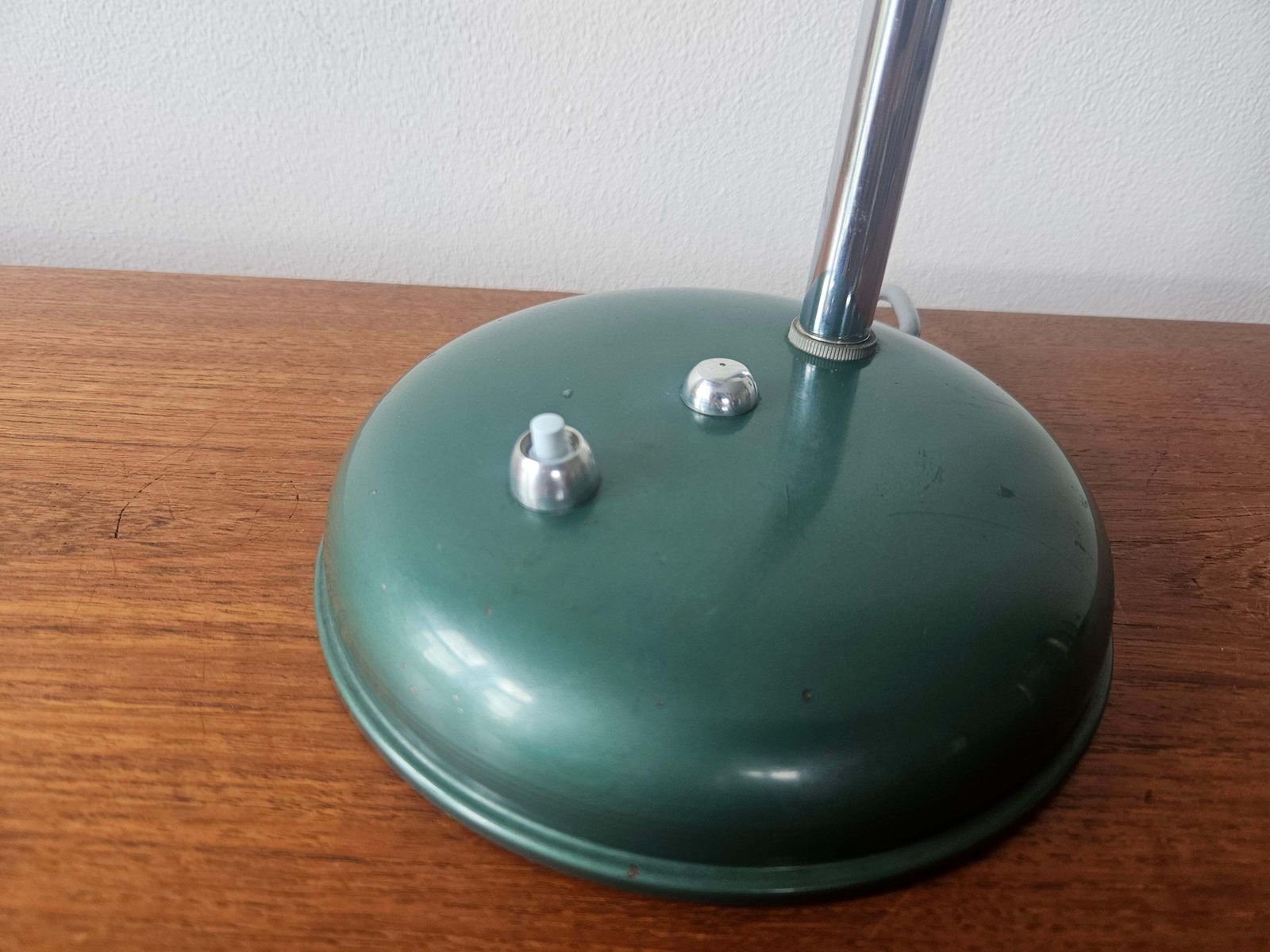 Lampe de table ou de bureau industrielle mid-century Helo Leuchten, Allemagne, années 1950 photo vinterior