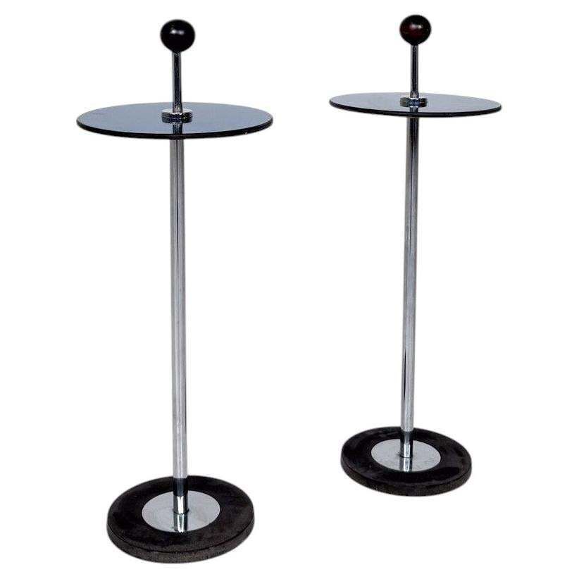 Pair Of Side Tables, Italy, 1970s