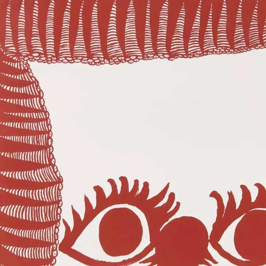 Yayoi Kusama My Self Portrait Done When I Was Heartbroken, estampe photo furniture