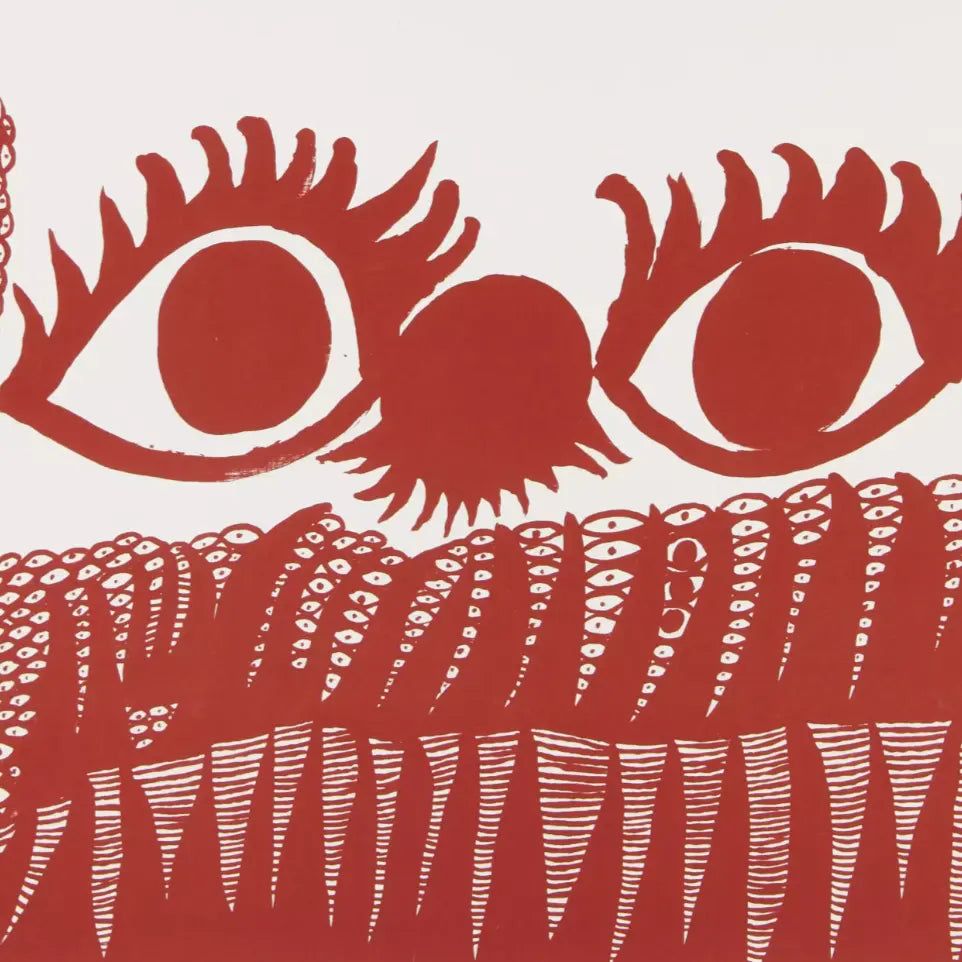 Yayoi Kusama My Self Portrait Done When I Was Heartbroken Art Print photo for sale