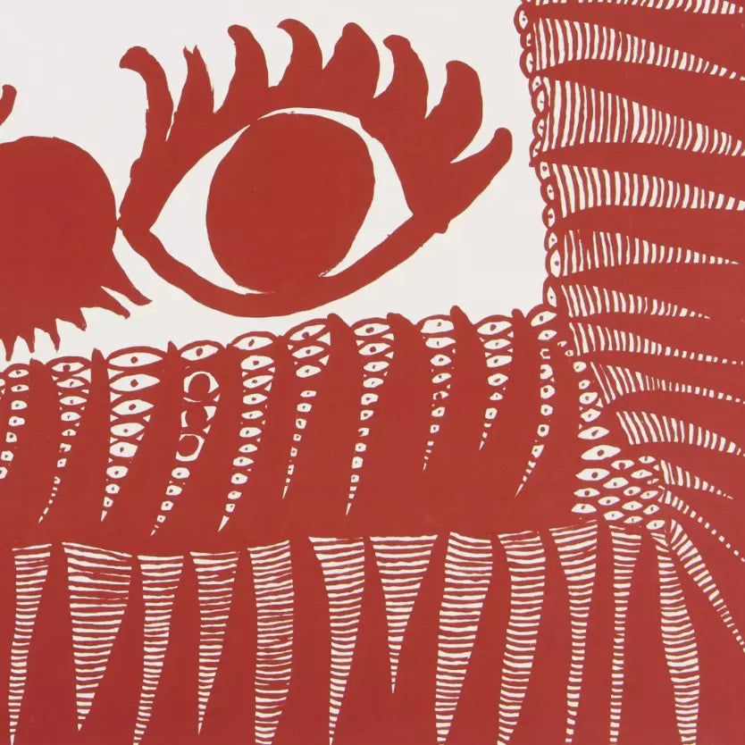 Yayoi Kusama My Self Portrait Done When I Was Heartbroken Art Print photo Kunst