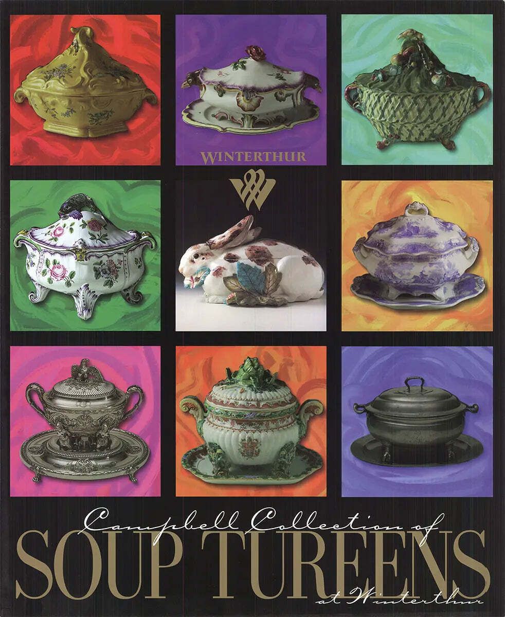 Campbell Collection Soup Tureens At Winterthur, offsetlithografie kunstposter