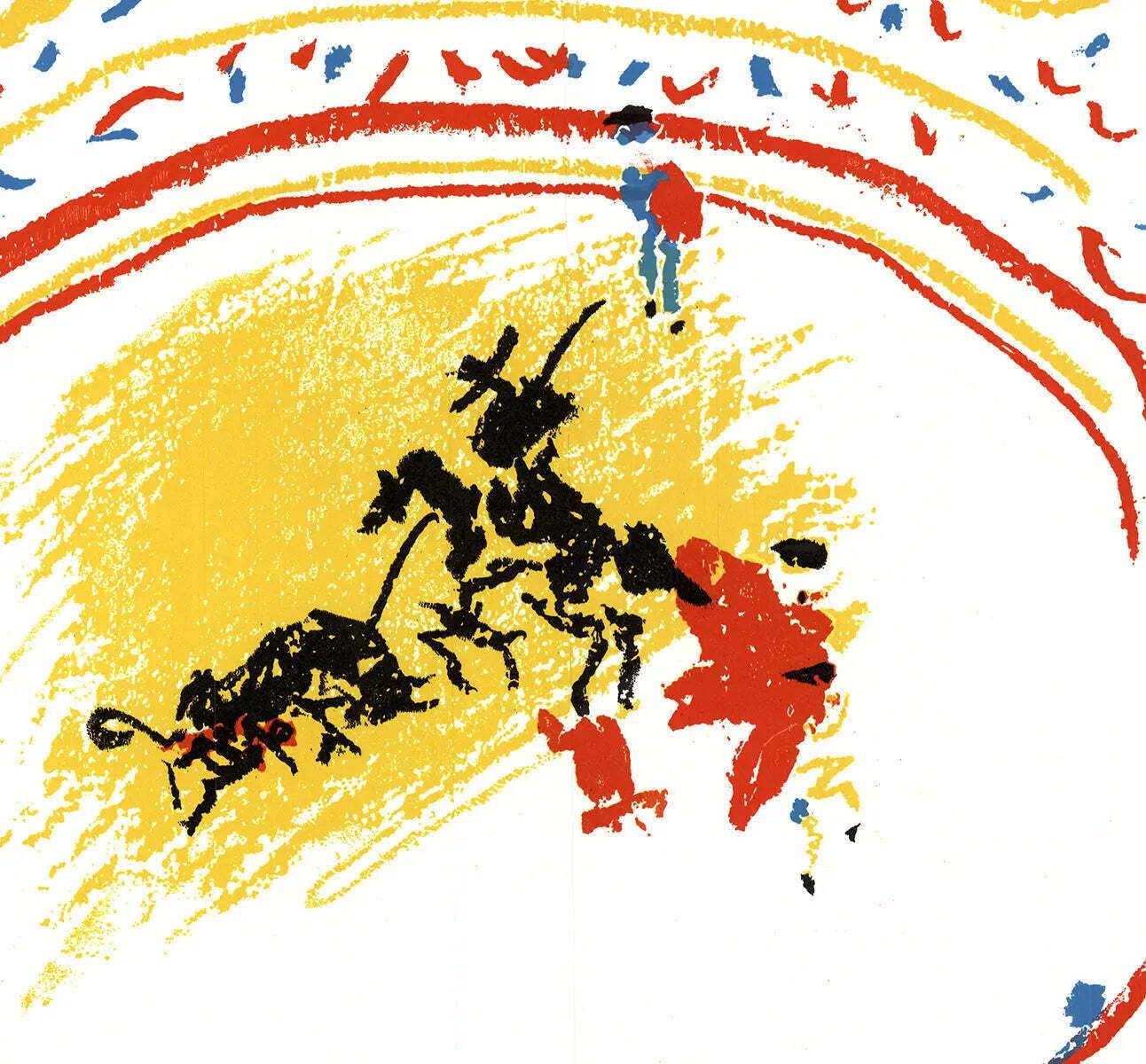 Original Pablo Picasso Tauromachie 1982 Limited Edition Fine Art Lithograph photo for sale
