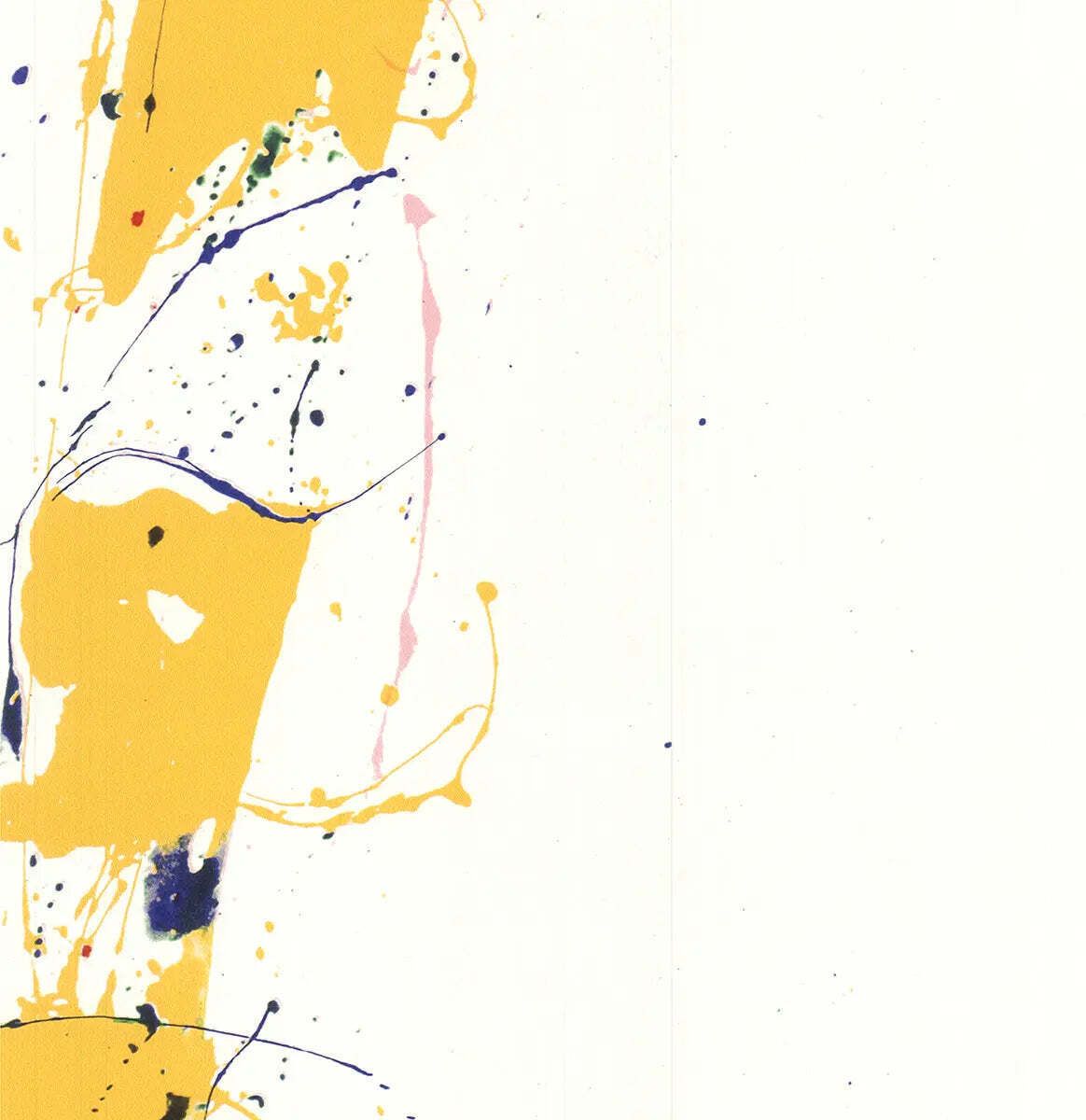 Sam Francis Untitled 1985, sérigraphie Art Print expressionniste abstraite photo Art
