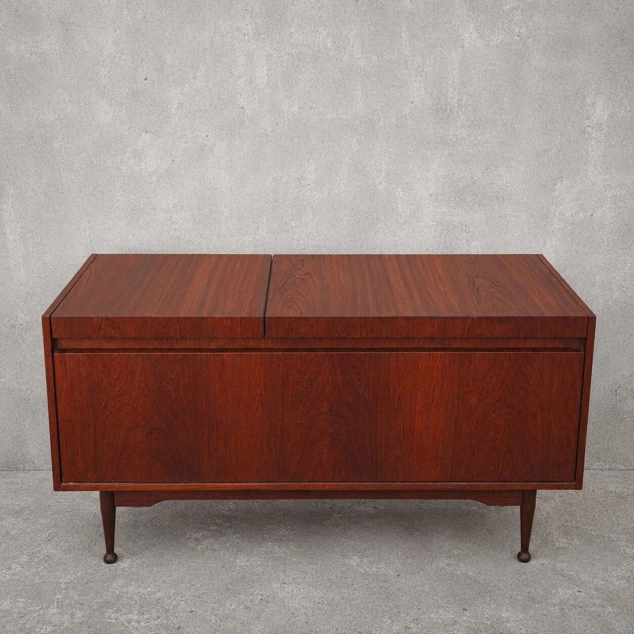 Mid Century Teak Armstrong Radiogram Record Player Cabinet photo furniture