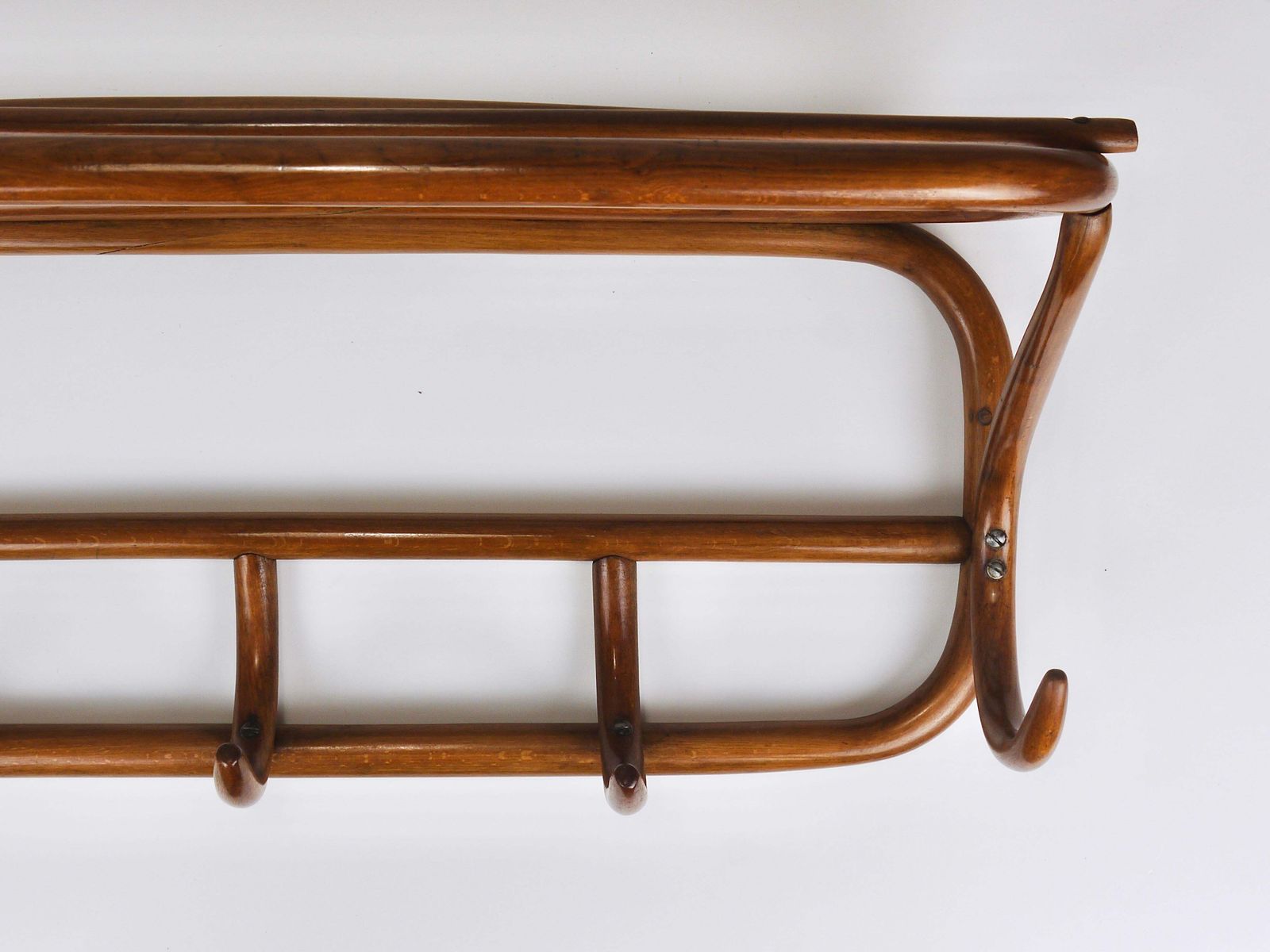 photo furniture Thonet Wenen Art Nouveau Secessionist gebogen kapstok, ca. 1900, Oostenrijk