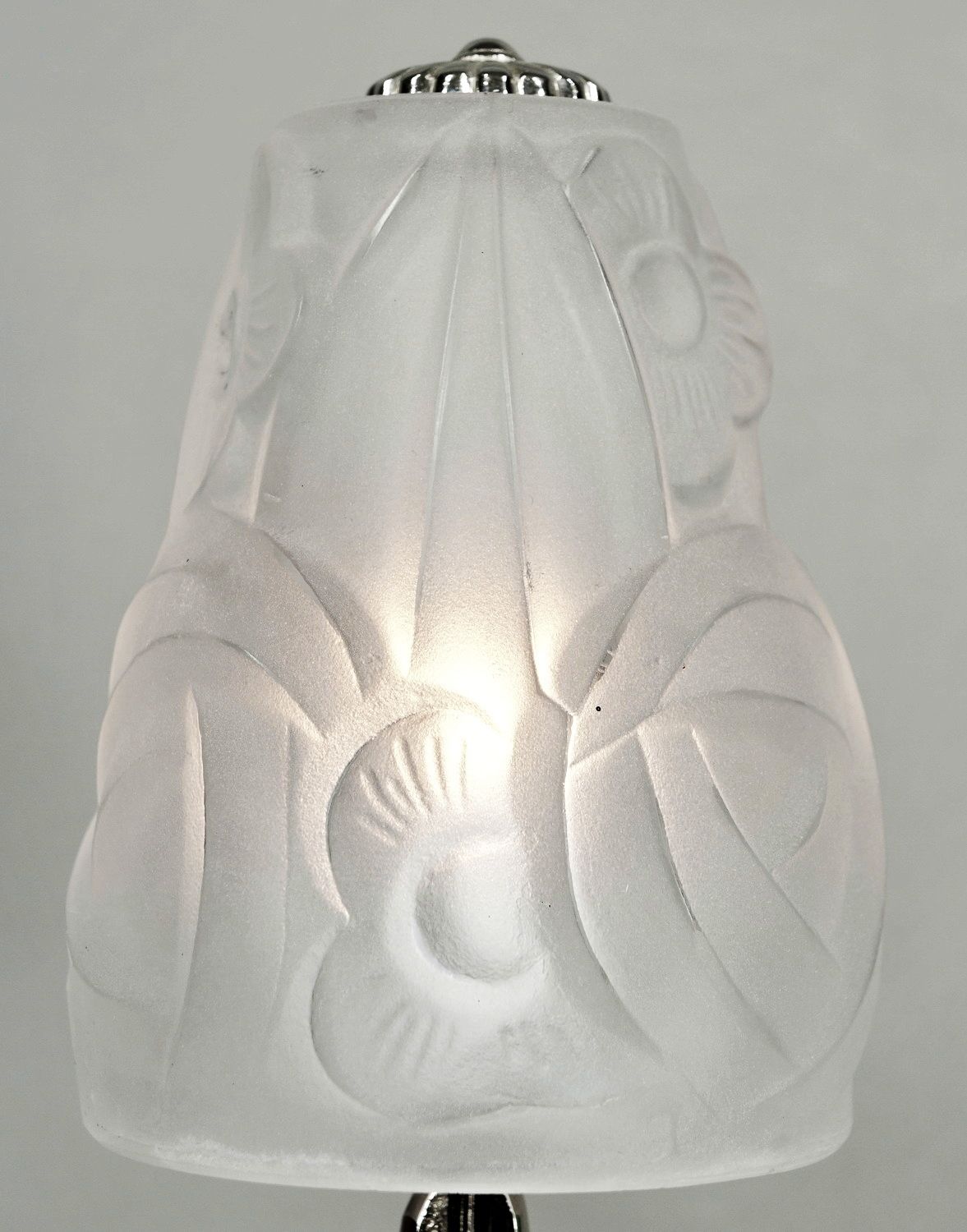 Franse art deco lamp ca. 1930 by Degue photo vinterior