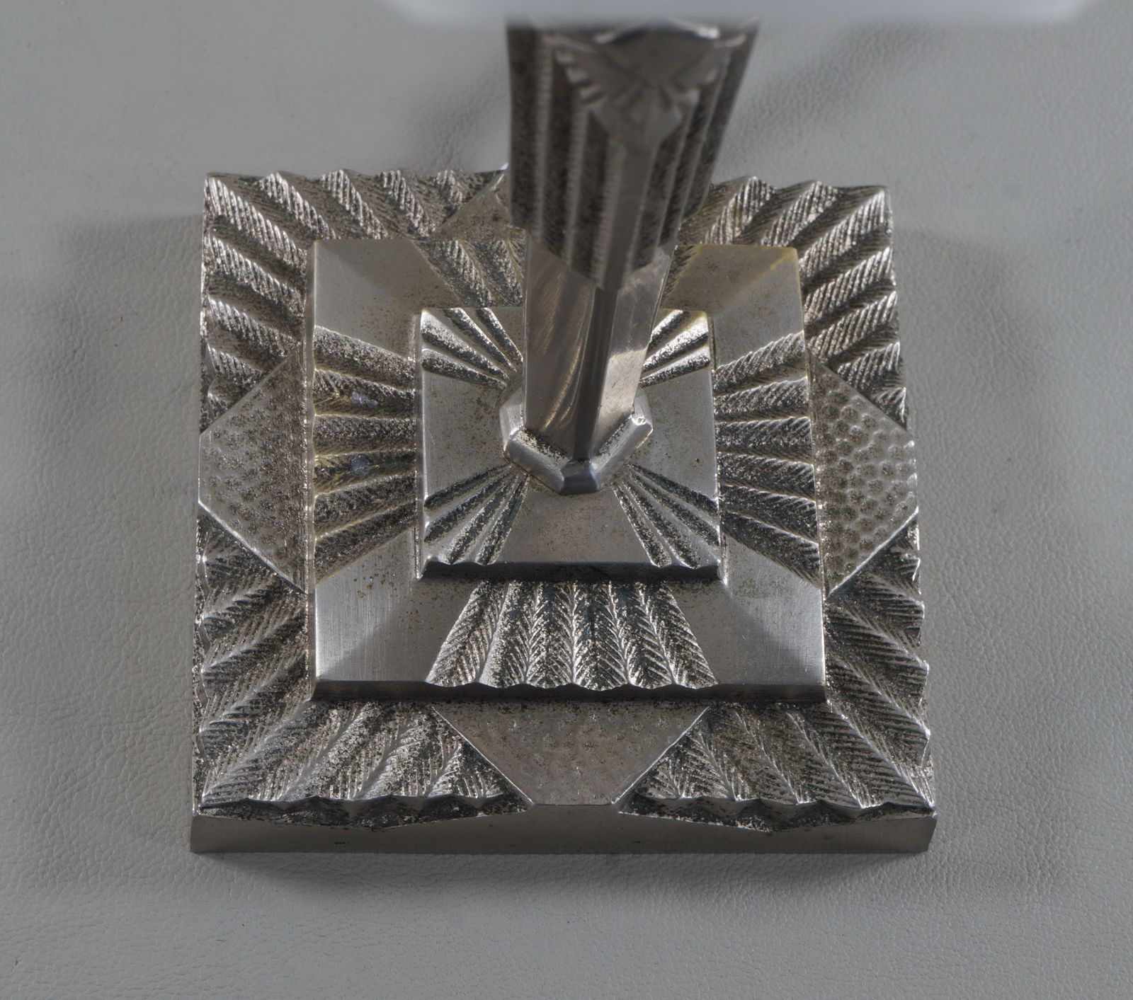 Franse Art Deco Lamp uit 1930 door Hettier et Vincent photo vinterior