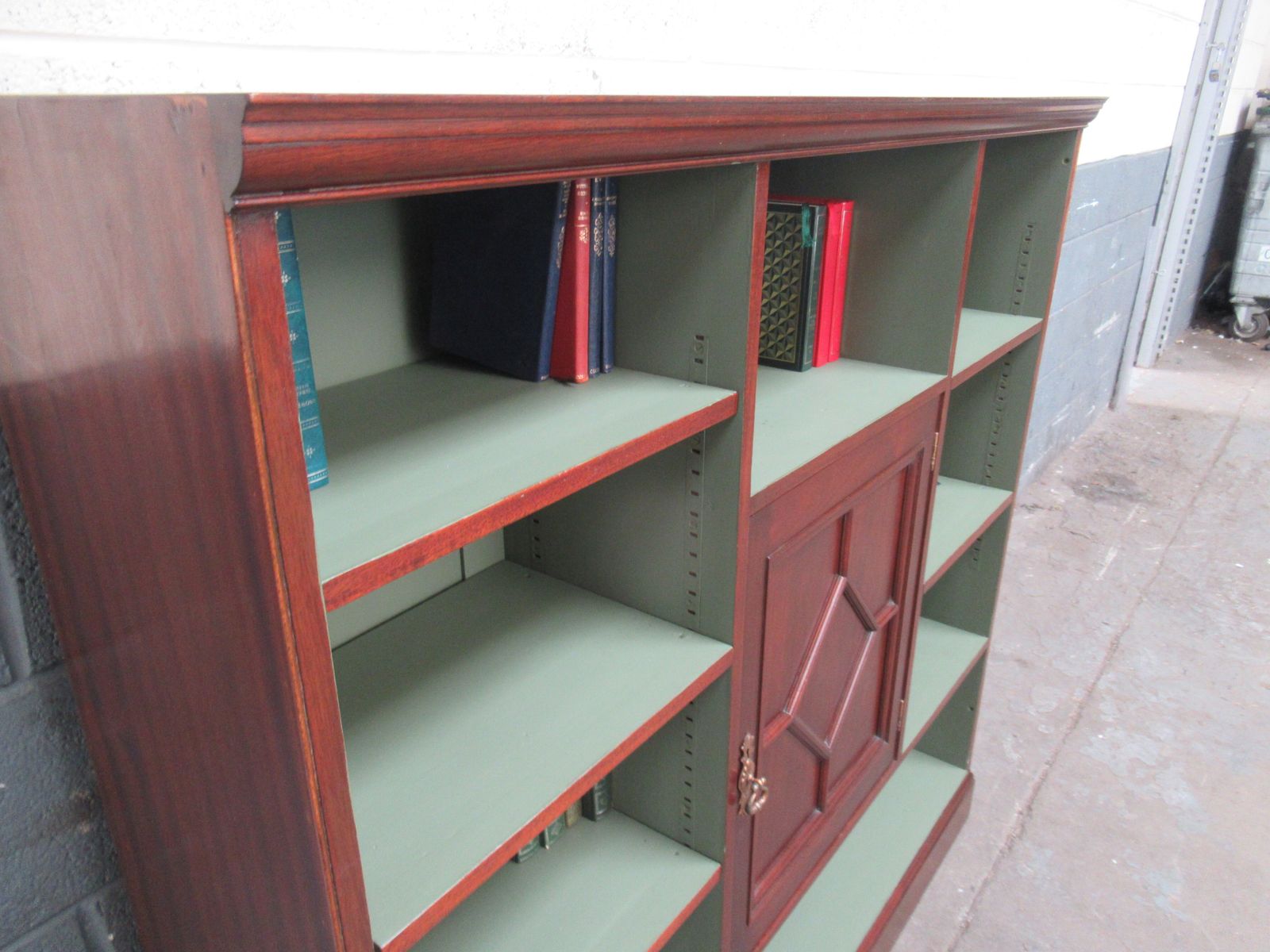photo for sale Edwardian Period Mahogany  Open Bookcase