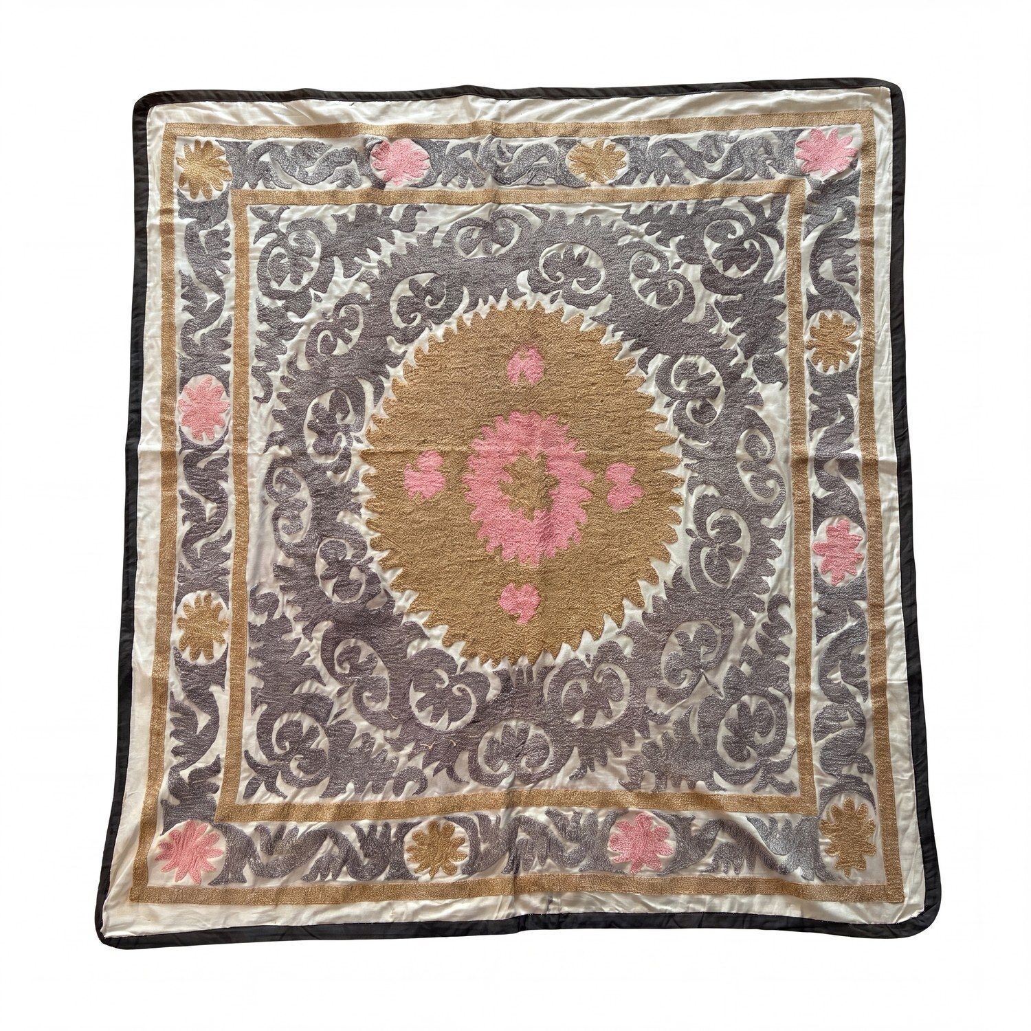 Aziatische Suzani Wandkleed 130 x 145 cm
