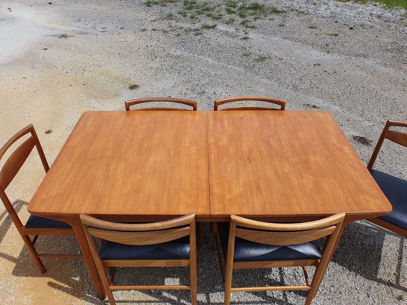 A Mid 20thc Teak, Extending Dining Table And Six Chairs By McIntosh Of Kirkcaldy. photo Furniture