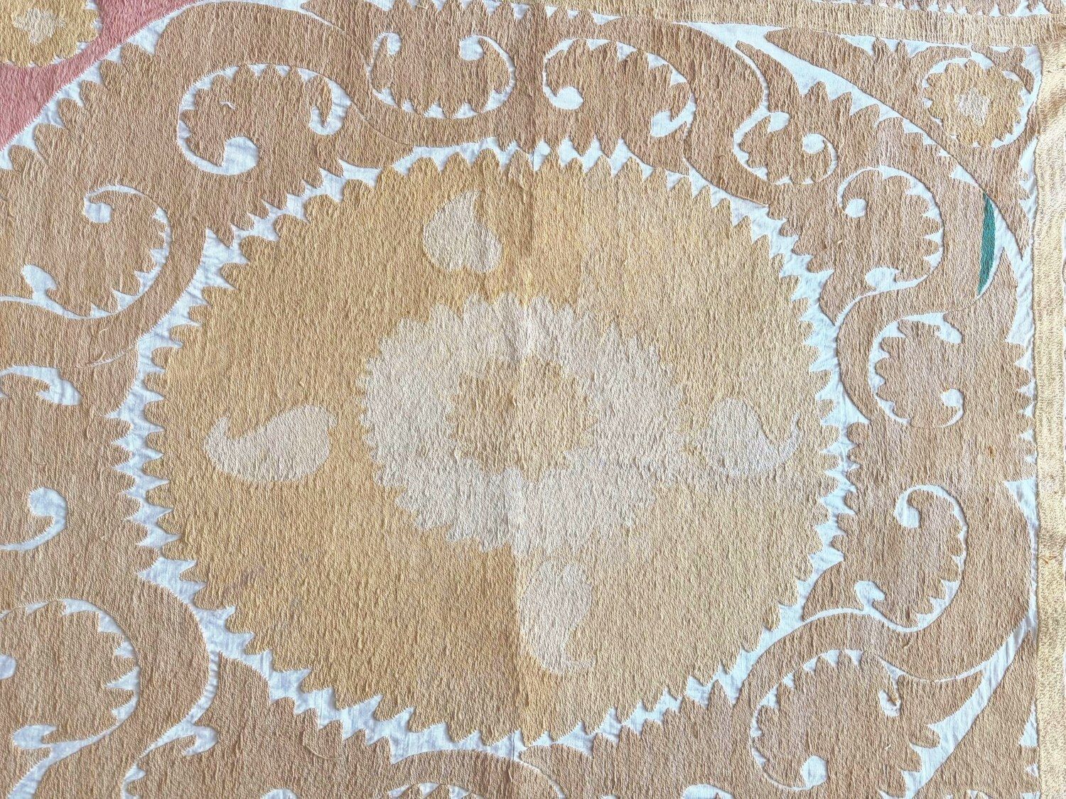 Decorative Suzani Tablecloth From Asian 135 X 150 Cm photo buy