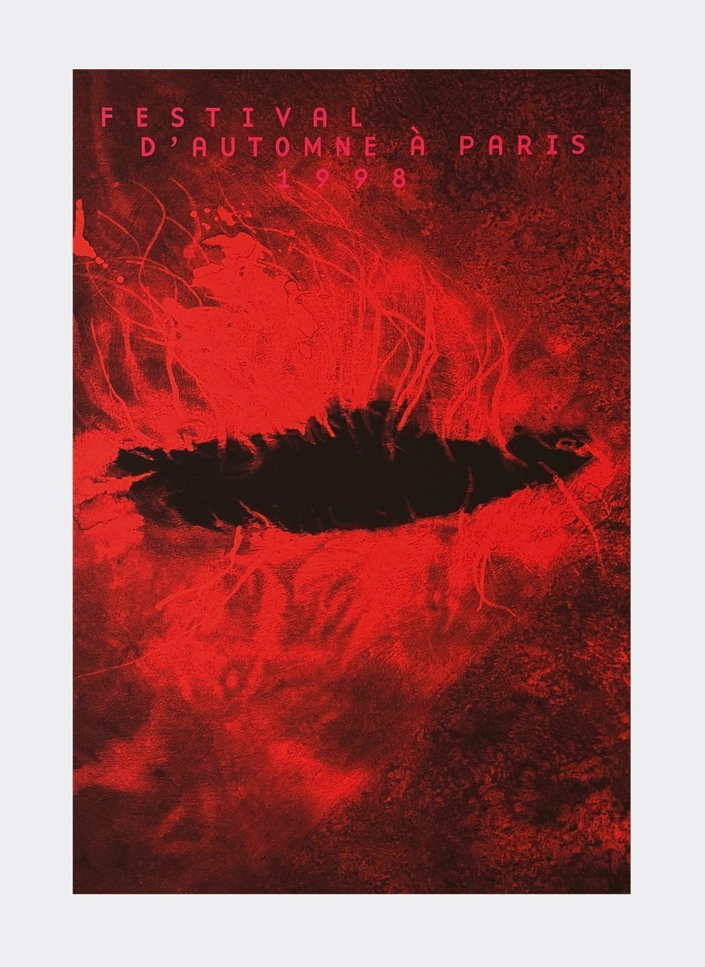 Anish Kapoor Poster Festival D'automne 1998 (Amour Et Passion)