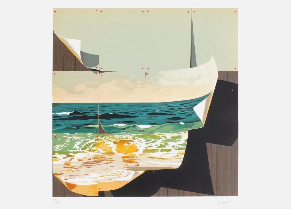 Jean Pierre Henaut Signed Lithograph La Naissance De Vénus 1985