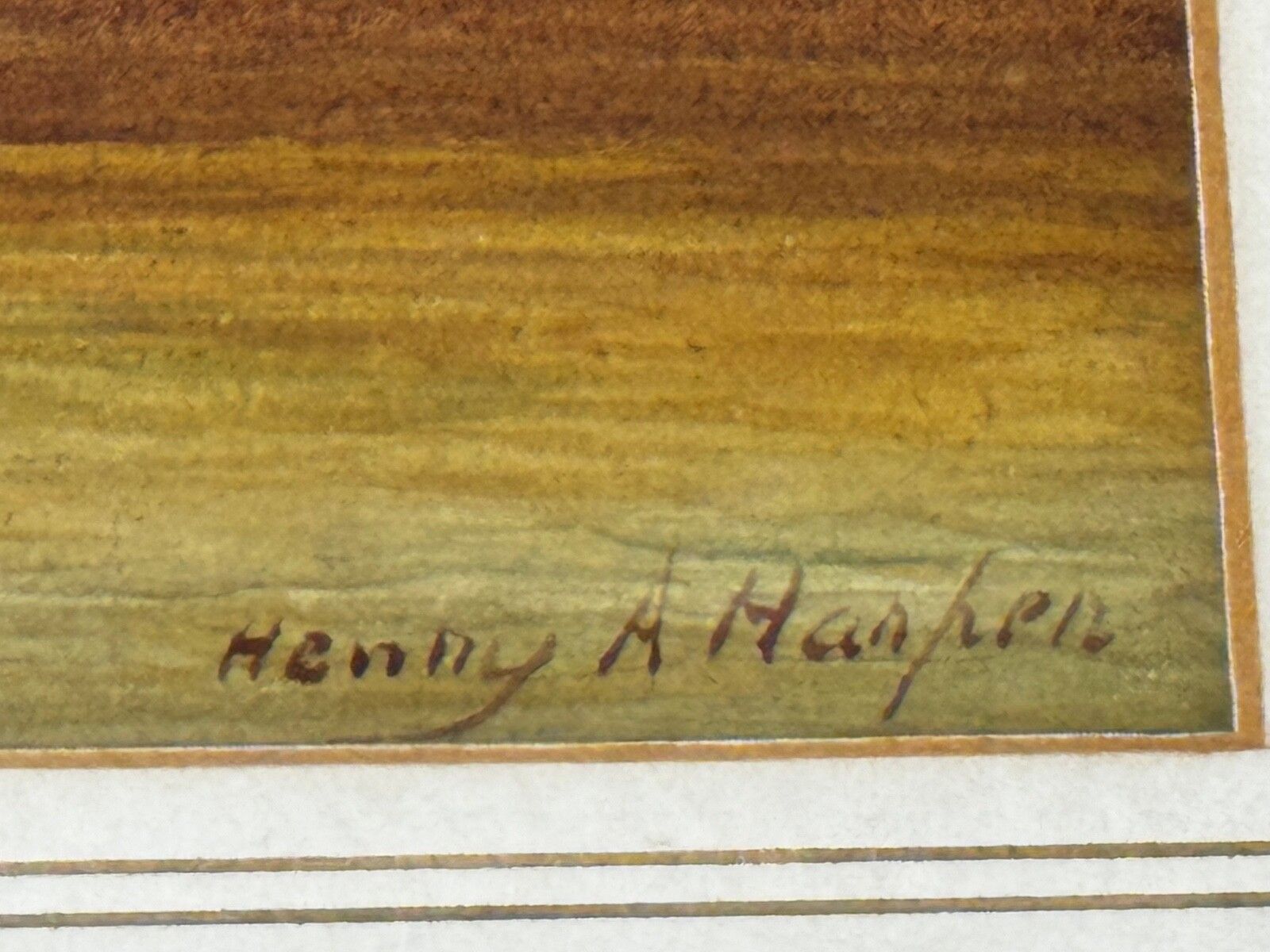 19e-eeuws schilderij Orientalisme Bedoeïenenstamleden Suezkanaal door Henry Andrew Harper photo vintage