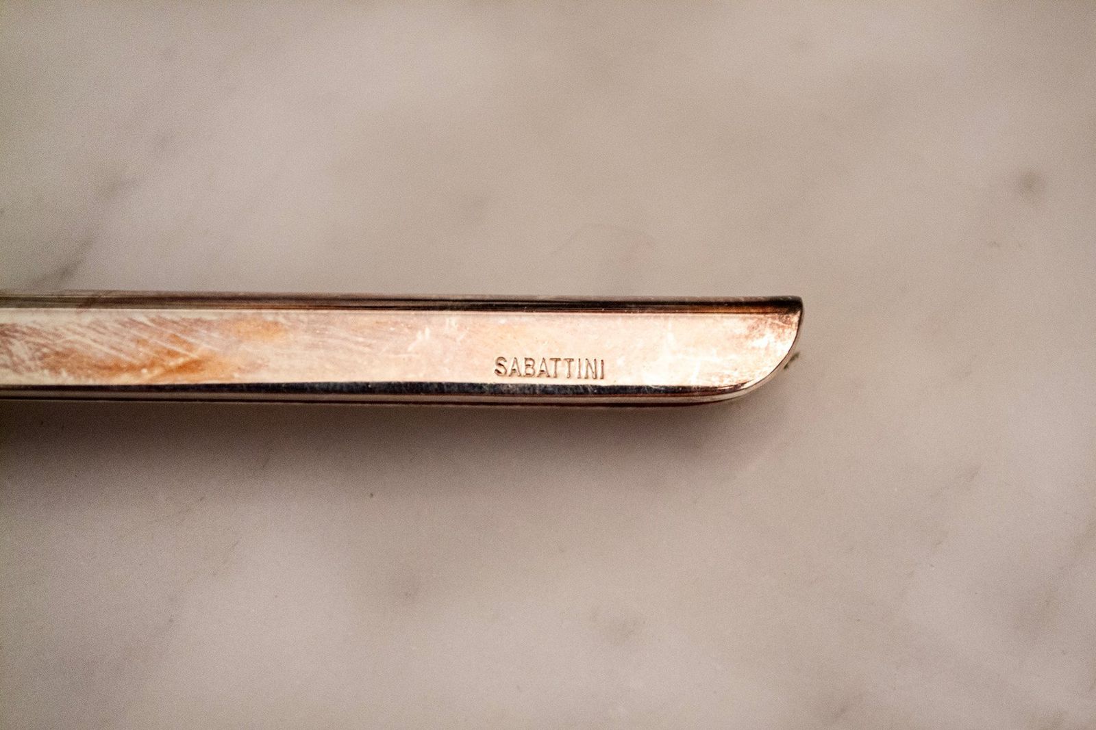 Verzilverde Theelepels van Lino Sabattini, jaren 1970, Set van 6 photo for sale