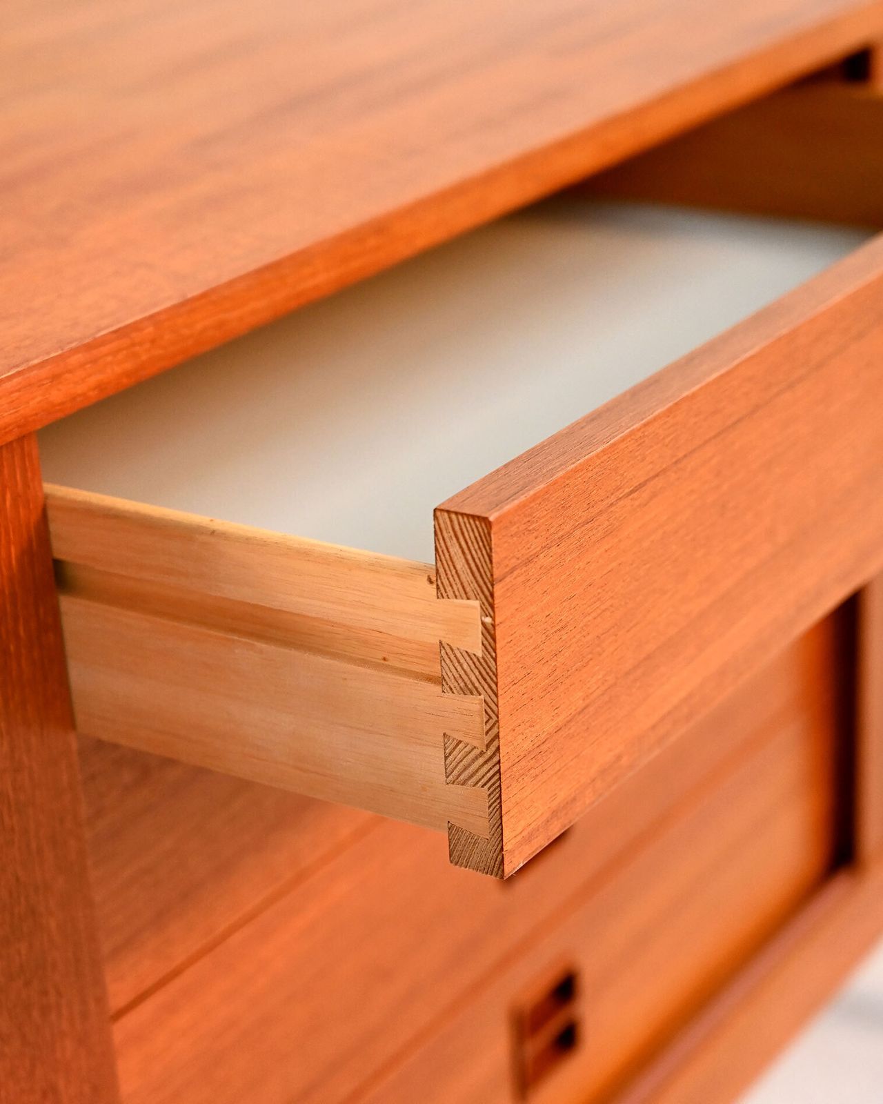 Furniture “Comet” Teak Sideboard By Bogeryd From The 1960s photo