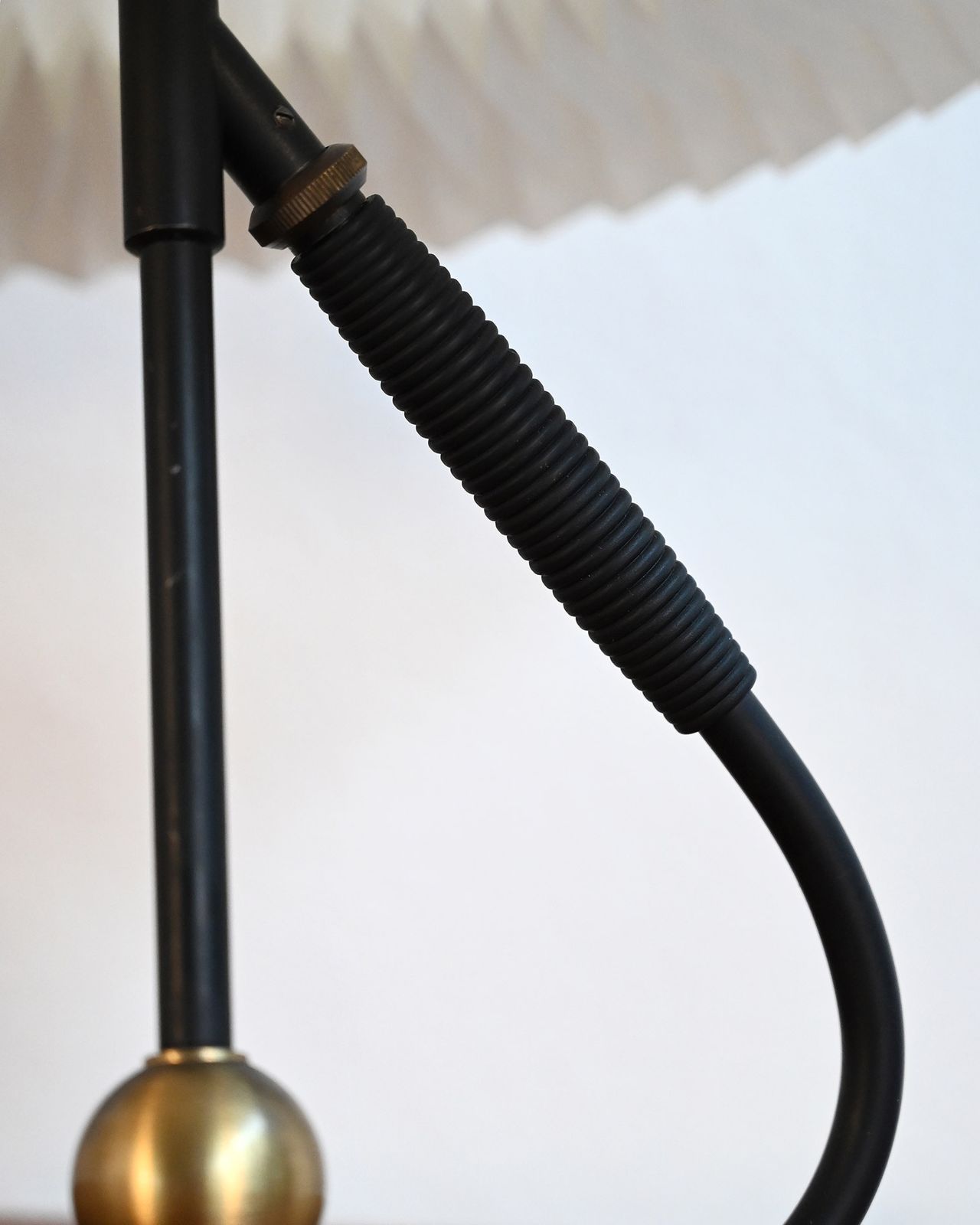 1290.0 Pair Of “Kip Lamp” Lamps By Kaare Klint For Le Klint, 1940s photo