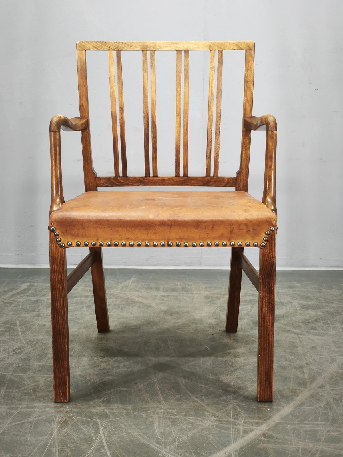 1501.0 Ole Wanscher Model 1675 Fauteuil voor Fritz Hansen, Denemarken 1942 photo