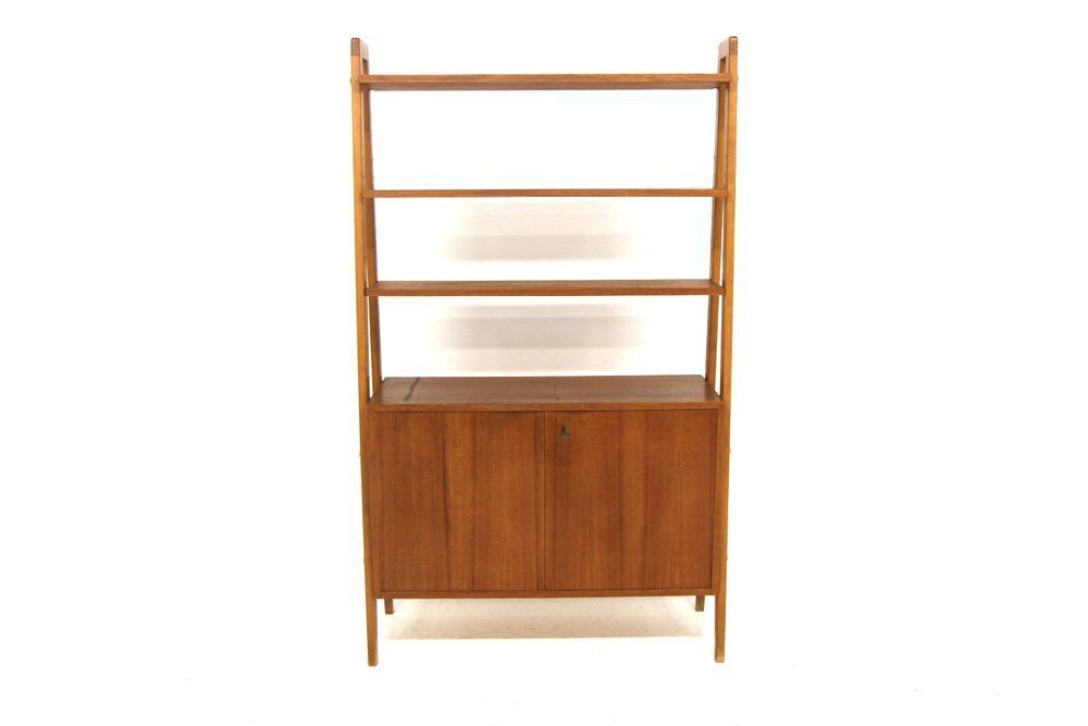 Bibliothèque scandinave Tema en teck, Möbel Ikea, Suède, années 1960 photo furniture