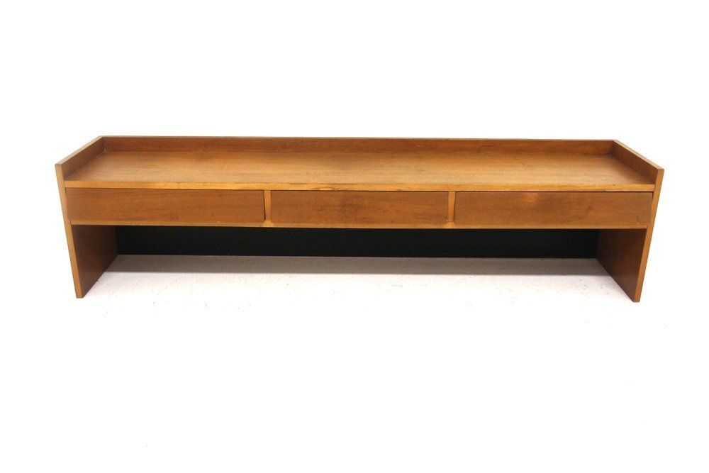 Étagère murale en teck, Suède, années 1960 photo furniture
