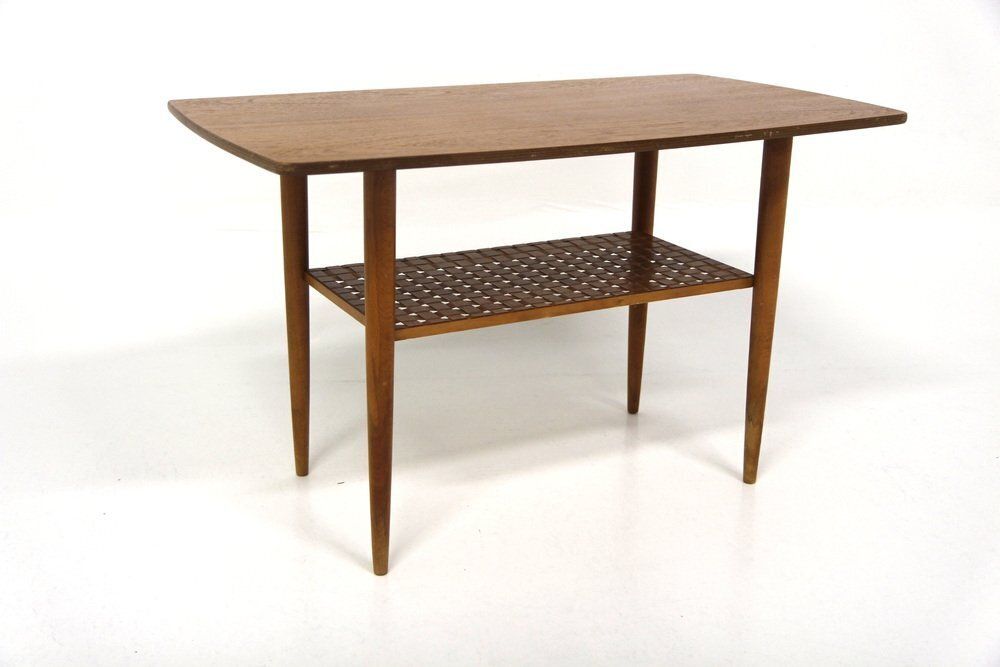 Table basse scandinave en teck, Suède, 1950 photo furniture