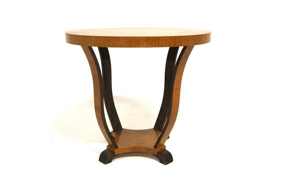 Table basse moderne en orme, Suède, années 1930 photo furniture