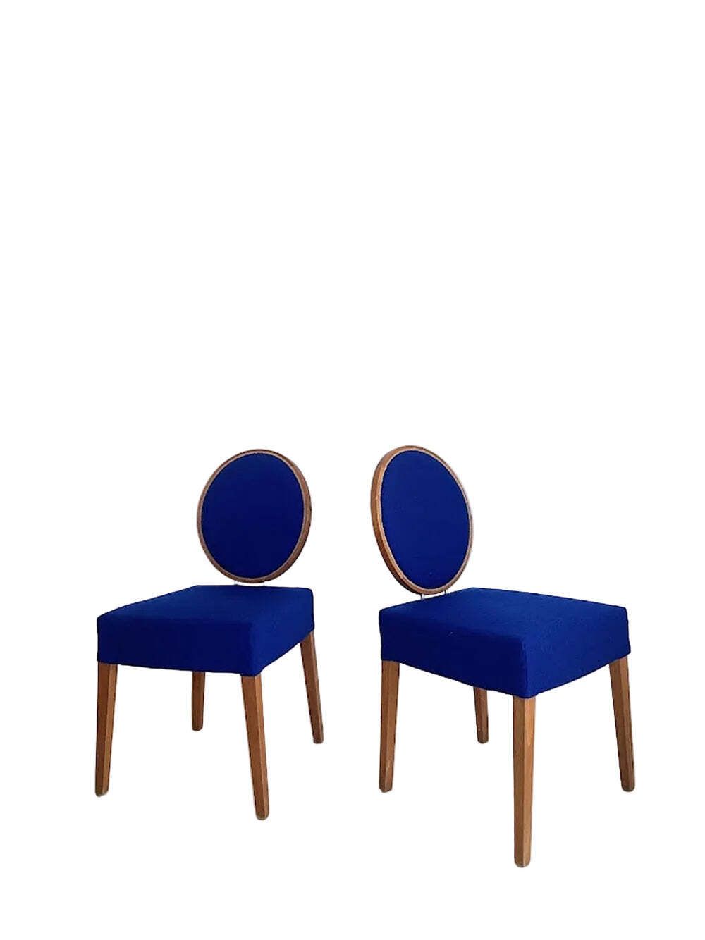 Paar Italiaanse postmoderne stoelen, jaren 1990