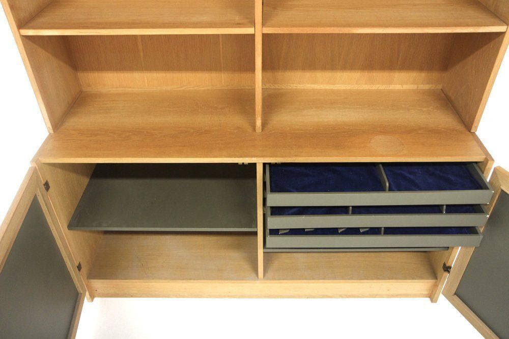 Scandinavian Oak Bookshelf By David Rosén For Nordiska Kompaniet, 1950 photo Furniture