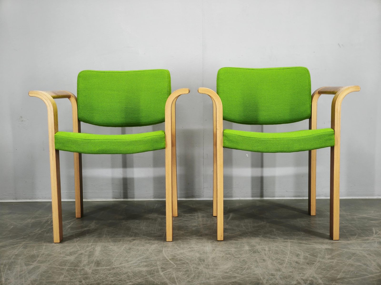 Set van 4 Deense Eiken Fauteuils van Magnus Olesen, ca. jaren 1960 photo for sale