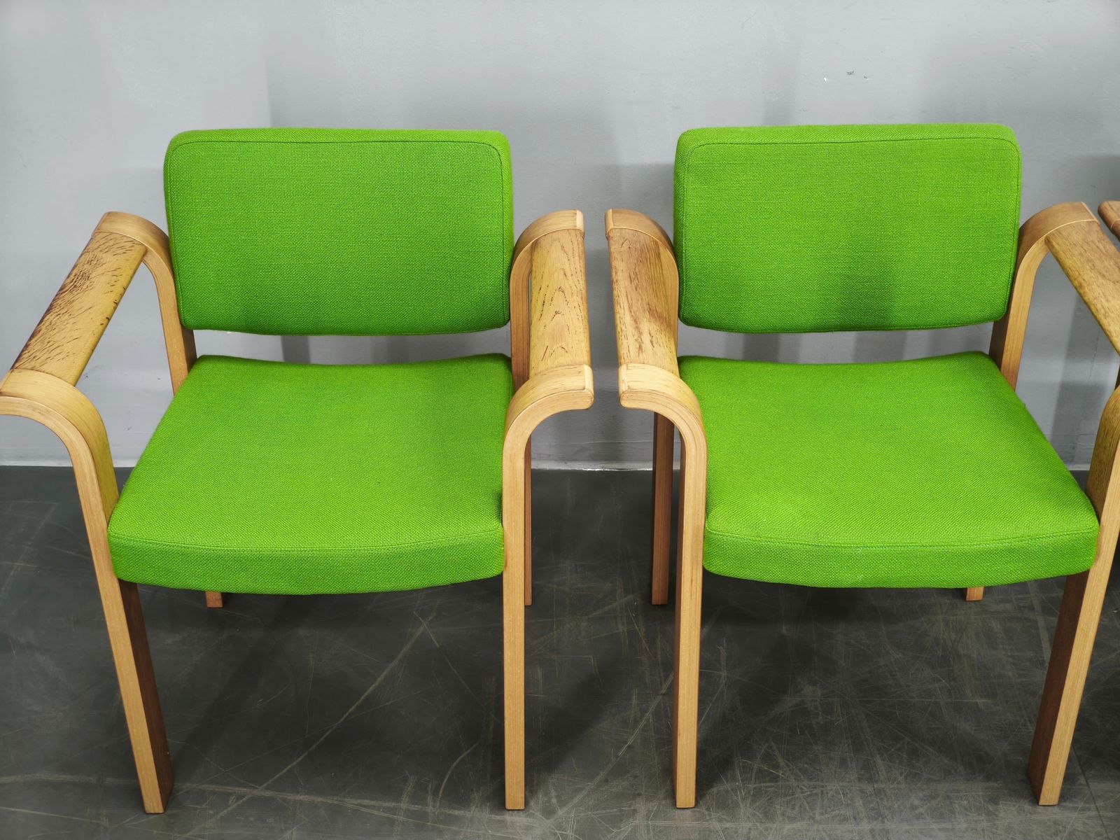 Set van 4 Deense Eiken Fauteuils van Magnus Olesen, ca. jaren 1960 photo buy