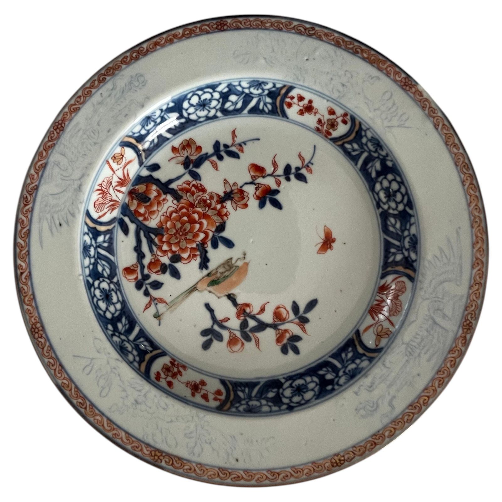 Chinese Famille Verte schaal, porselein, Kangxi-periode, ca. 1695