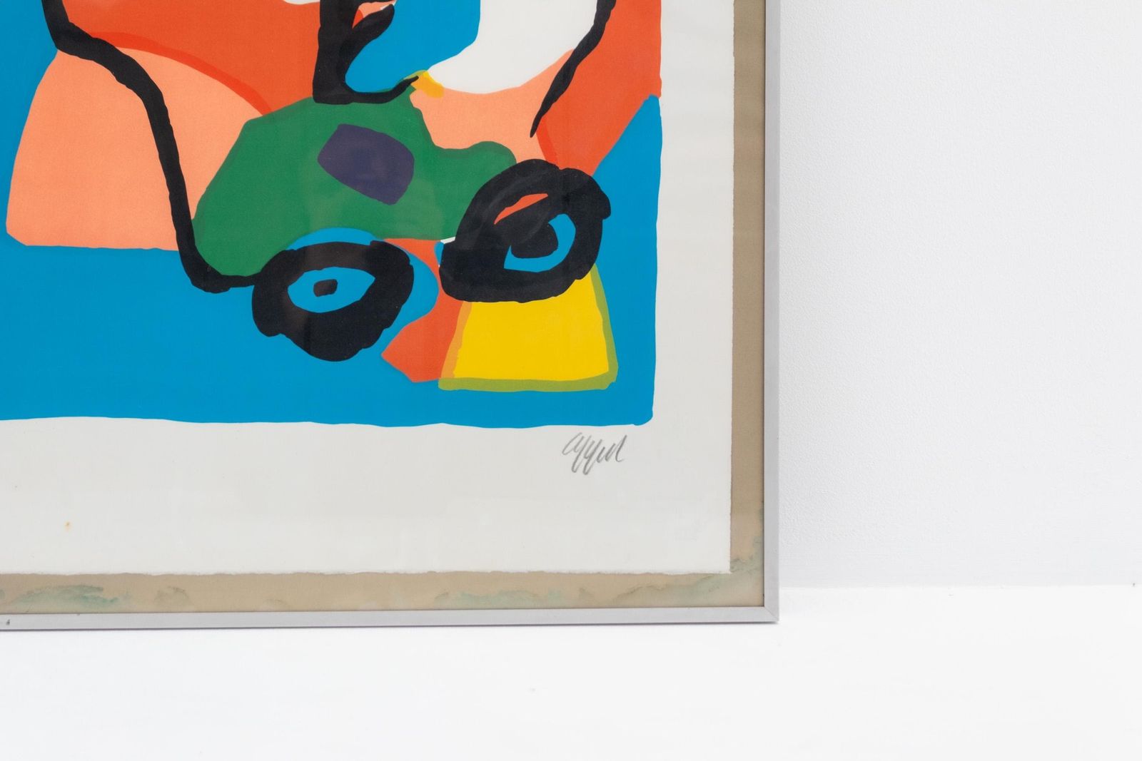 Karel Appel - "Mother And Child" Gesigneerde & genummerde lithografie 34/100, 1972 photo for sale