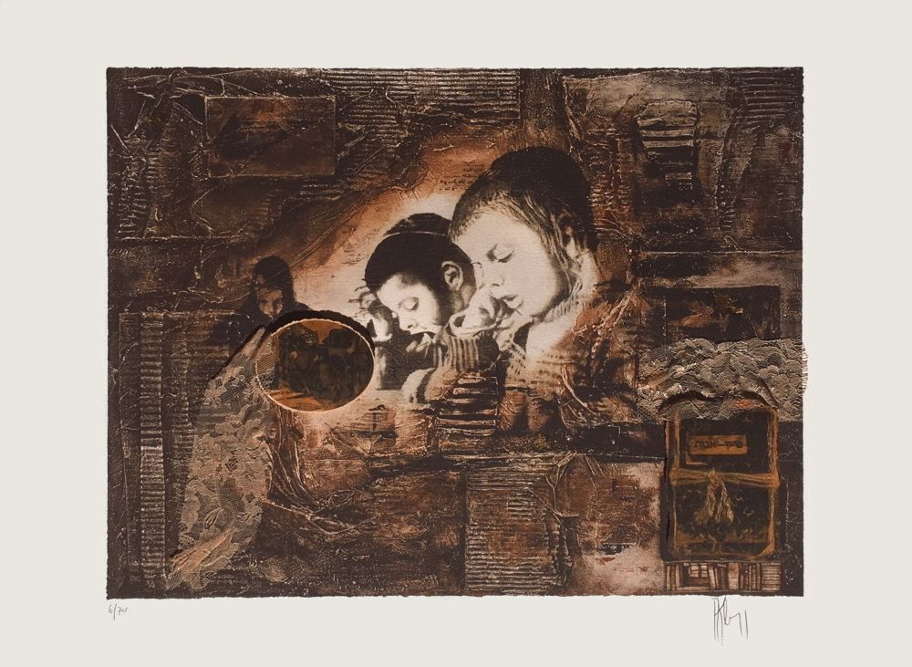 Alain Kleinmann Gesigneerde Litho Heder II 2009