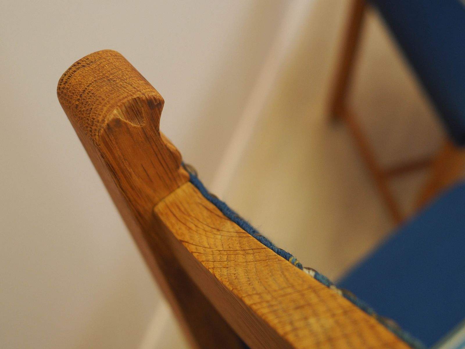photo for sale Set van zes eiken stoelen, Deens design, jaren 1960, ontwerper: Henning Kjærnulf