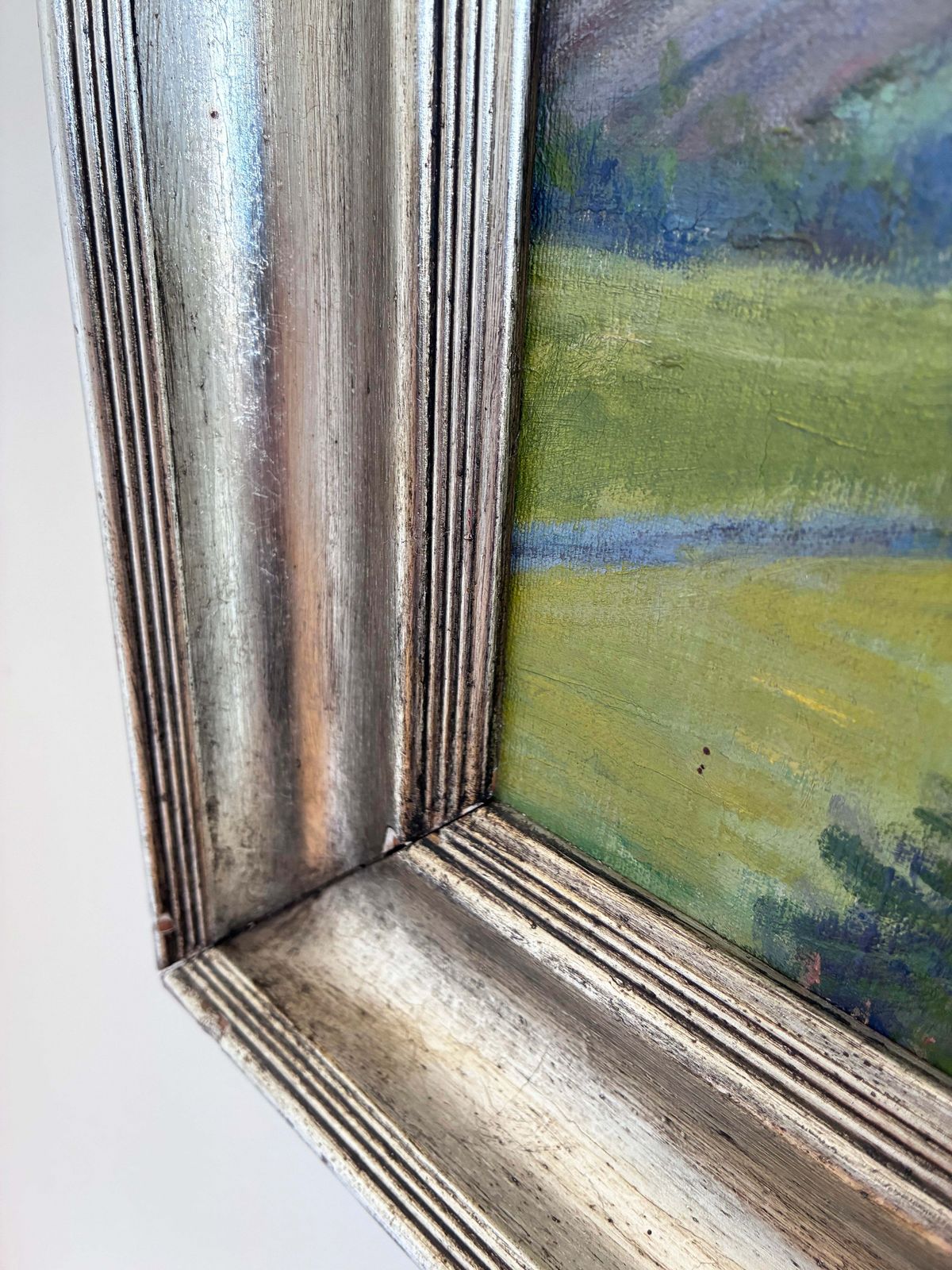 photo furniture Vintage landschap, olieverfschilderij