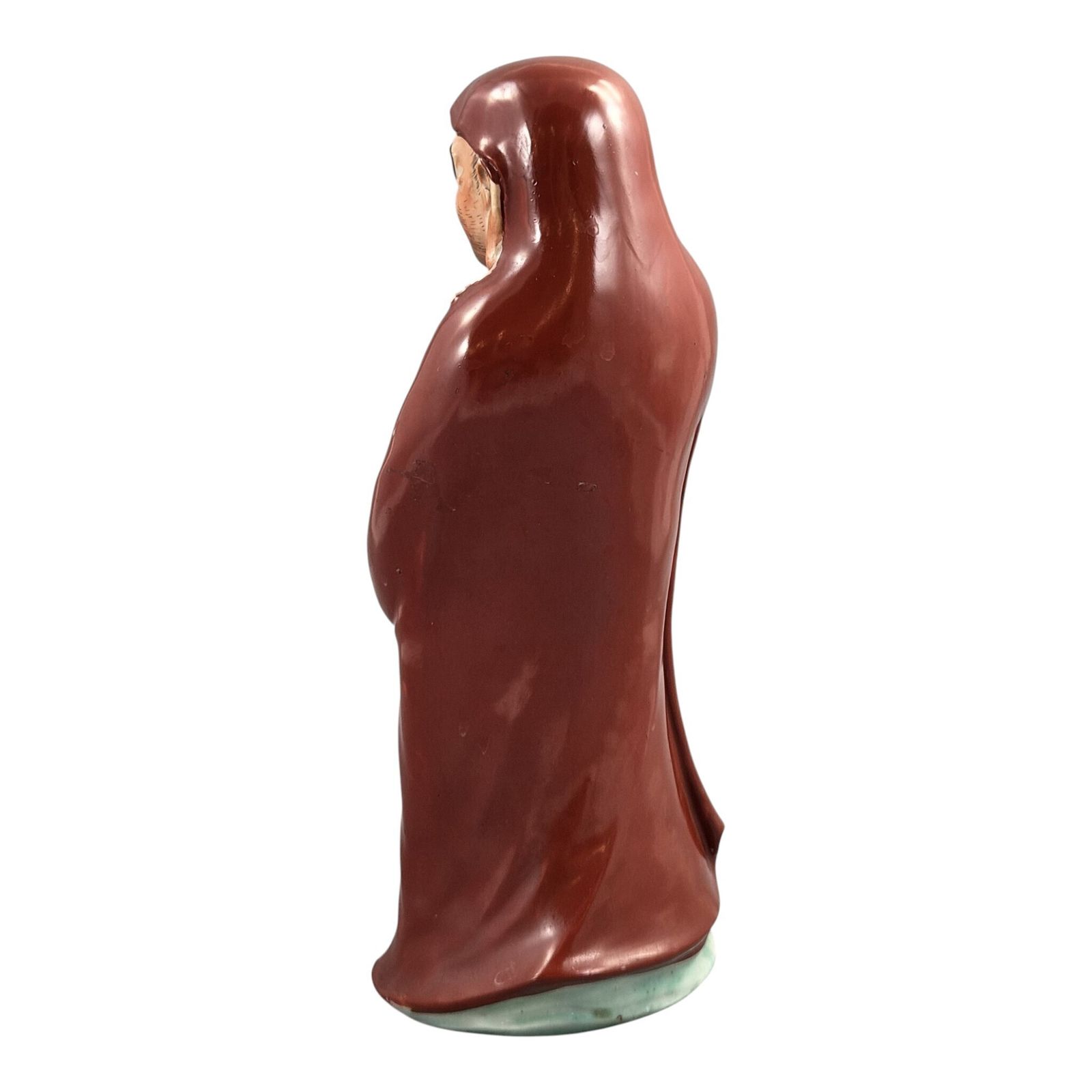 Kutani Daruma Okimono Porcelain Figure photo for sale