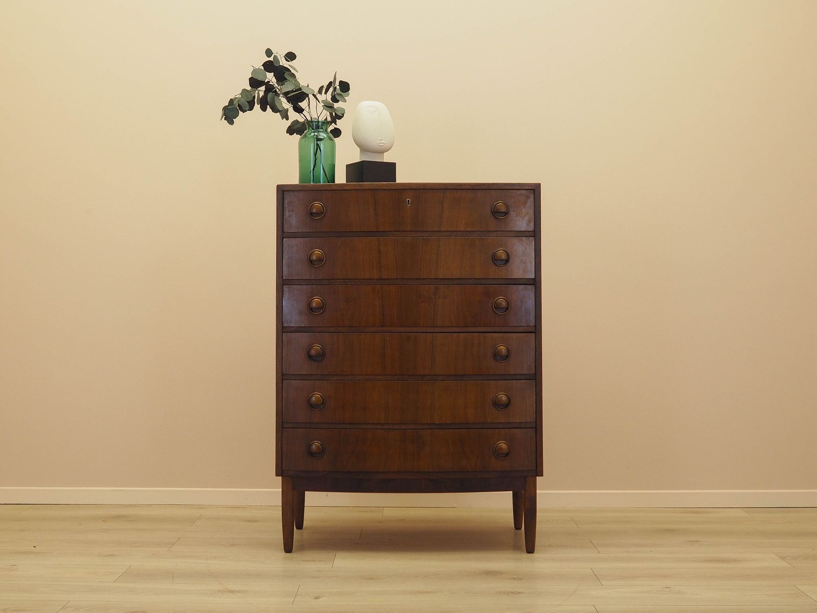Walnoot Ladekast, Deens Design, jaren 1960, Ontwerper: Kai Kristiansen. photo furniture