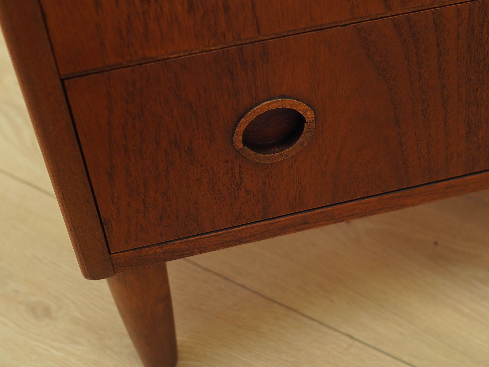 Furniture Teak Chest Of Drawers, Danish Design, 1970s, Made In Denmark. photo