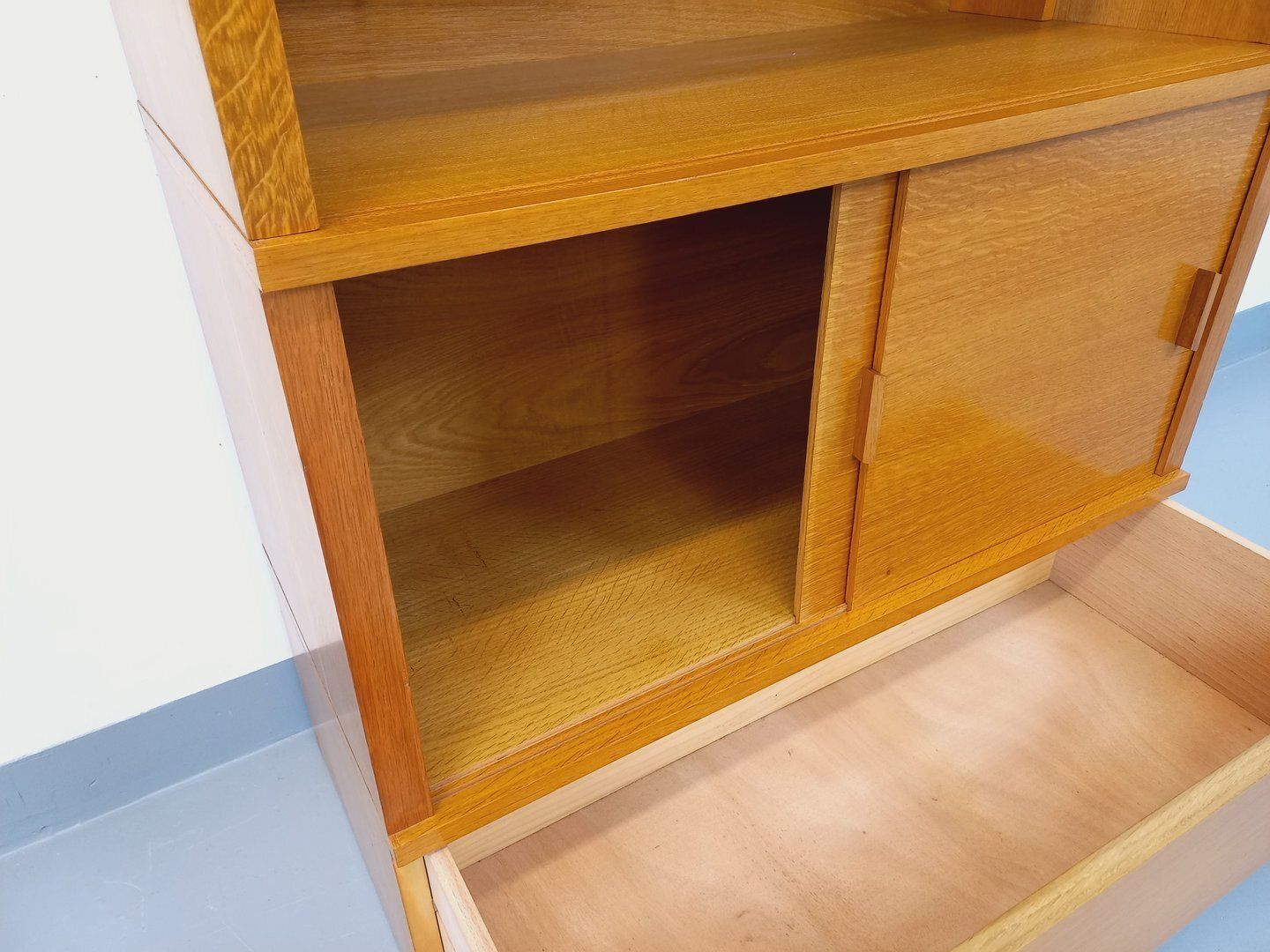 1178.0 Opbergkast met eikenhouten boekenkast photo