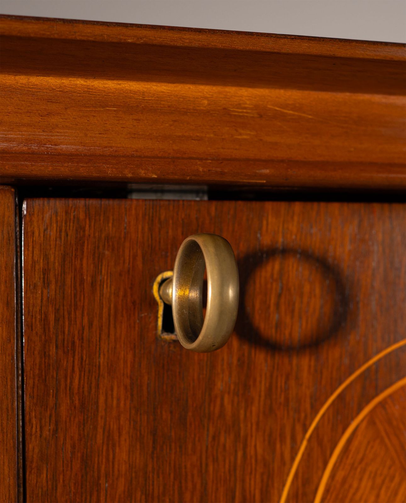 Bar Cabinet, In The Style Of Paolo Buffa photo vintage