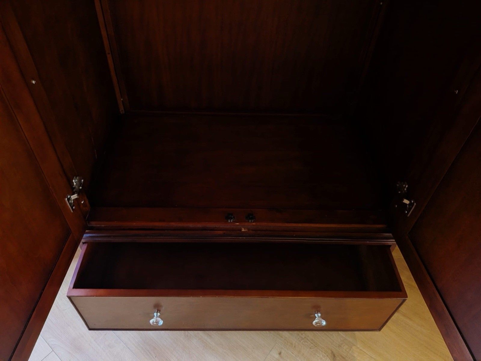 Laura Ashley Cherry Wood Two Door Wardrobe photo buy