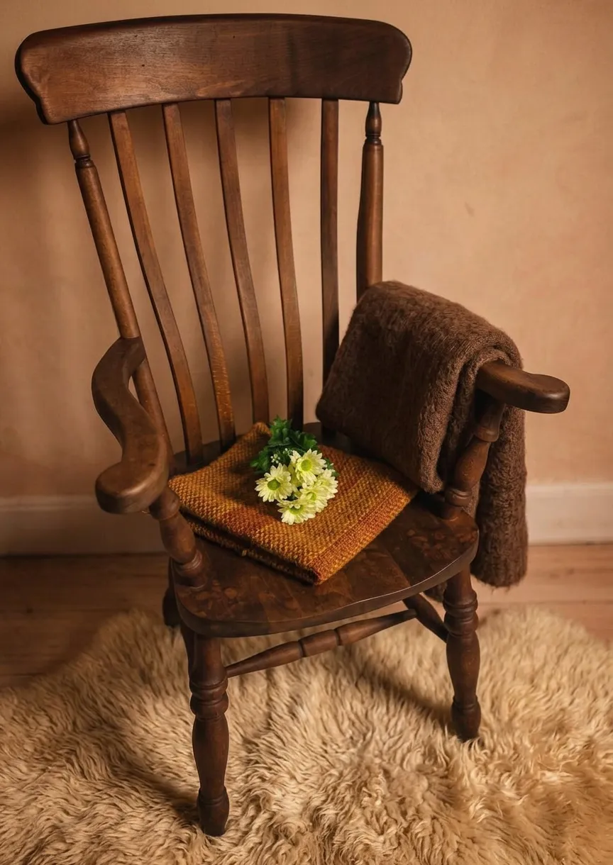 Antique High Back Grandfather Windsor Chair Sourced (From A Welsh Farmhouse) photo Furniture