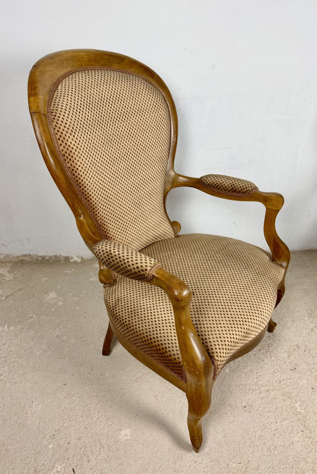 2750.0 Paar Franse fauteuils in Louis XV-stijl, midden 20e eeuw photo