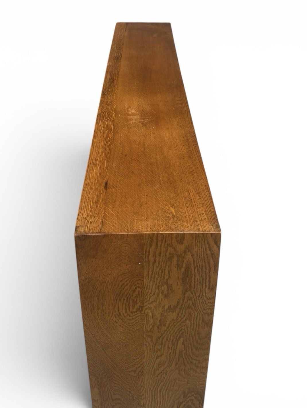 photo furniture Antique Art Deco Solid Oak Phoenix Gallery Bookcase Cabinet C1930s Super Quality