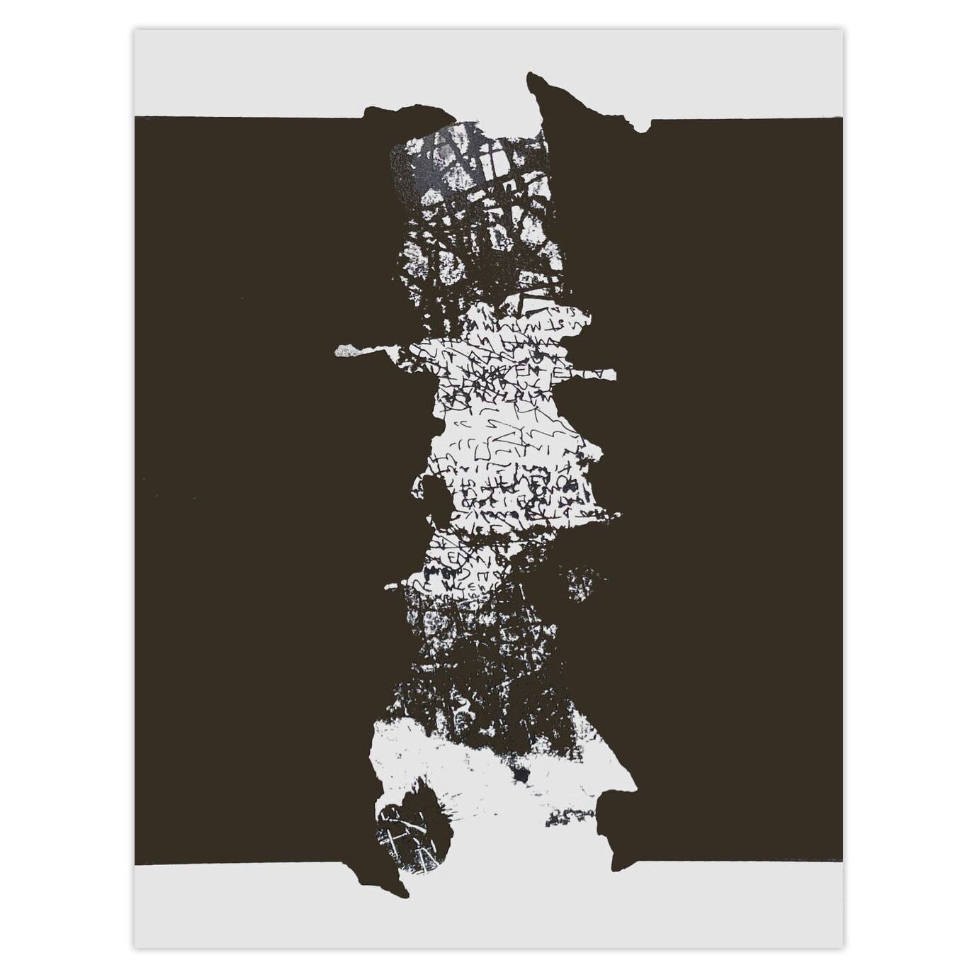 Enrique Broglia Screenprint El Muro 1973