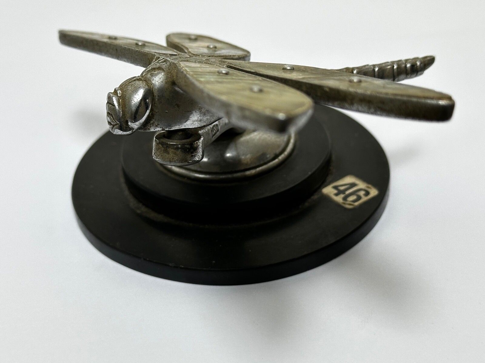 Art Deco Desmo Dragonfly automascottes sculptuur photo buy