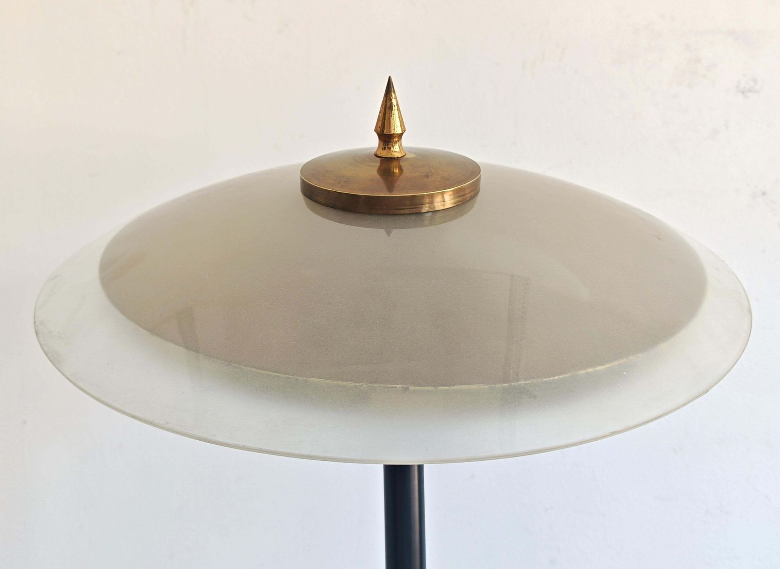Verlichting Zeldzame Mid-Century Wand- en Vloerlamp Toegeschreven aan Pietro Chiesa voor Fontana Arte, Italië photo