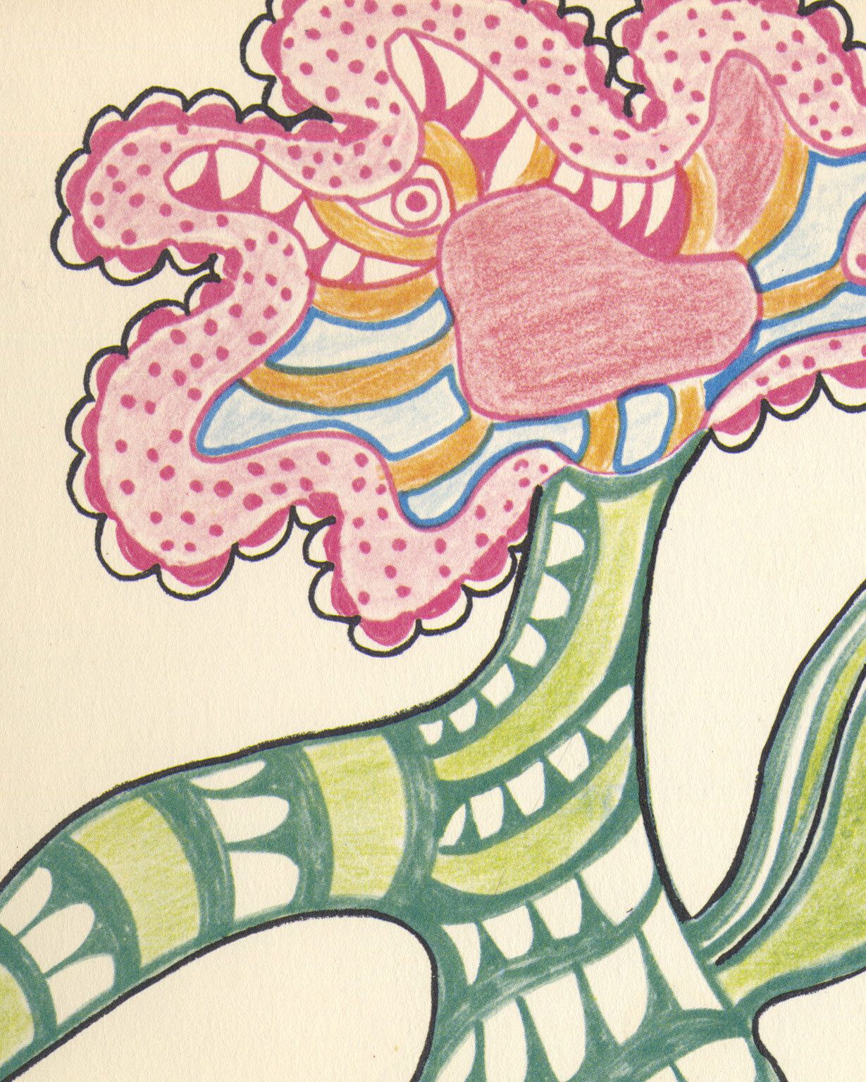 Charming Rare Lithograph Diptych By Niki De Saint Phalle photo for sale